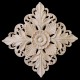 FLR-07: Fret Carved Rosette Flower